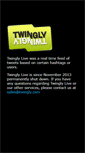 Mobile Screenshot of live.twingly.com